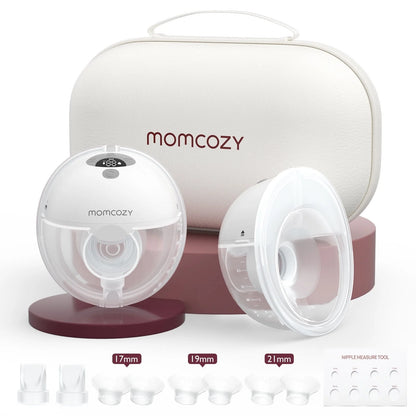 M5 Double Electric Breast Pump, Portable Breast Pump Green with Breast Pump Carrying Case, Green 2 Pack